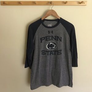 Underarmour Penn State Raglan Shirt Men’s Medium